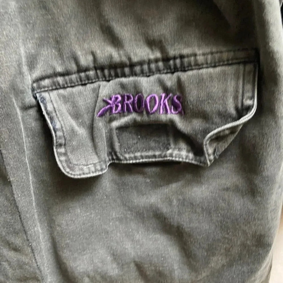 Vintage Brooks cargo zipper oversize jacket Sz M (22” PTP) - Picture 5 of 10